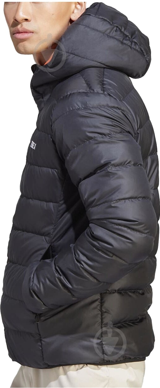 Куртка мужская Adidas Terrex Multi Light Down Hooded IP6038 р.S черный - фото 8