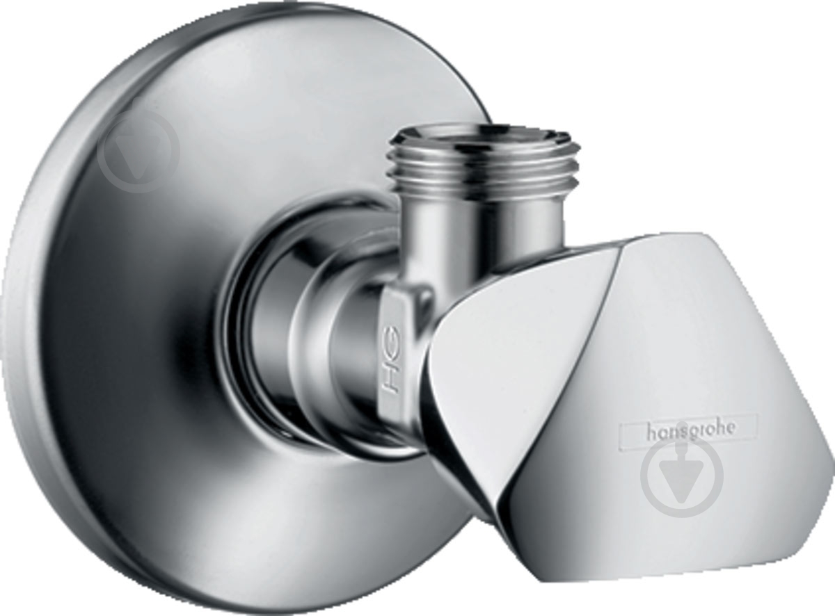 Кутовий вентиль Hansgrohe Е 1/2 13902000 хром - фото 1 Кутовий вентиль Hansgrohe Е 1/2 13902000 хром - фото 1