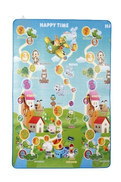 Игровой коврик Lindo Дино 180х120 см F 1011 - фото 3 Игровой коврик Lindo Дино 180х120 см F 1011 - фото 3