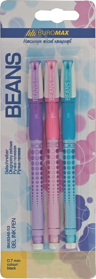 Набір ручок 3 кольори (BM.8346) - фото 1