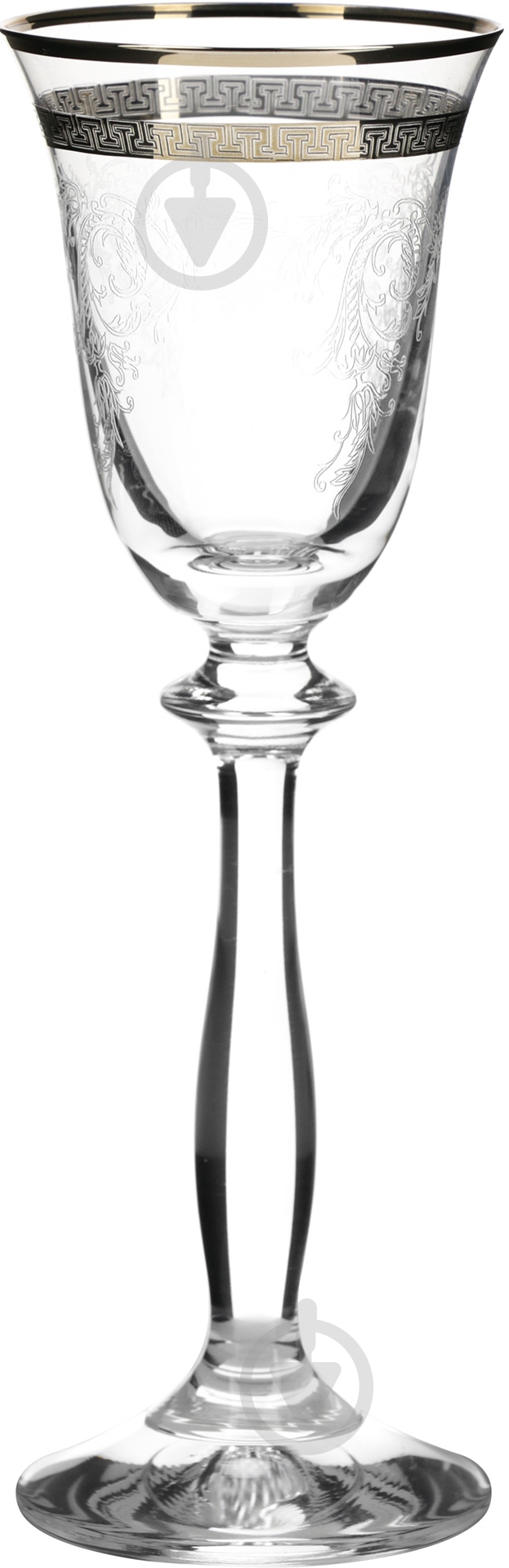 Набір чарок для лікеру Bohemia Angela золото 60 мл 6 шт. - фото 1 Набір чарок для лікеру Bohemia Angela золото 60 мл 6 шт. - фото 1