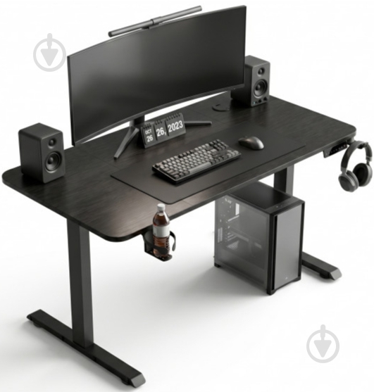 Стіл ігровий GT Racer TY-1451 Black - фото 1 Стіл ігровий GT Racer TY-1451 Black - фото 1