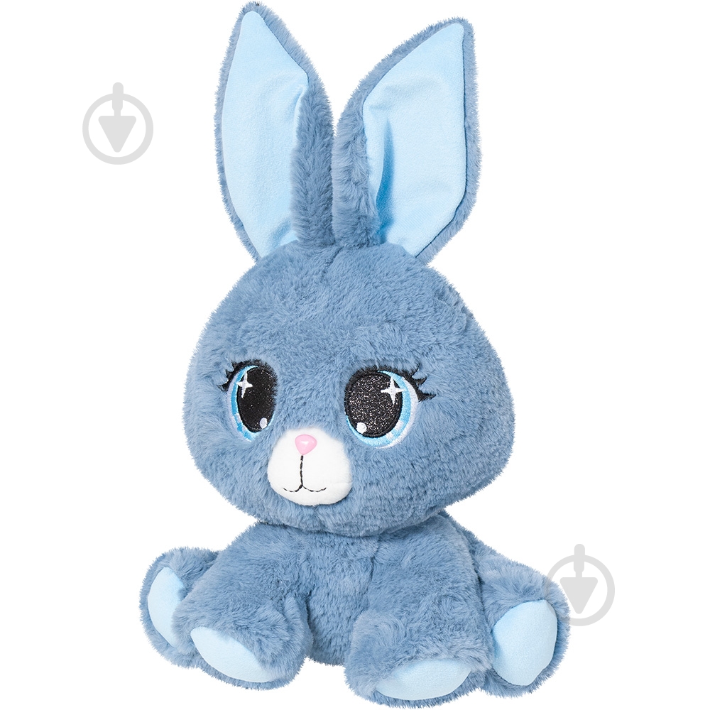 Мягкая игрушка Stip Заяц Mila 25 см синий - фото 1