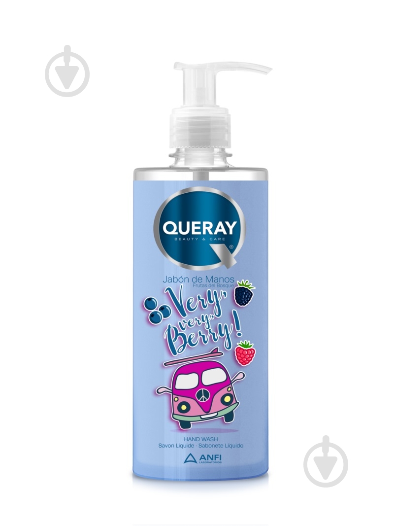 Крем-мыло QUERAY Ягоды 500 мл - фото 1