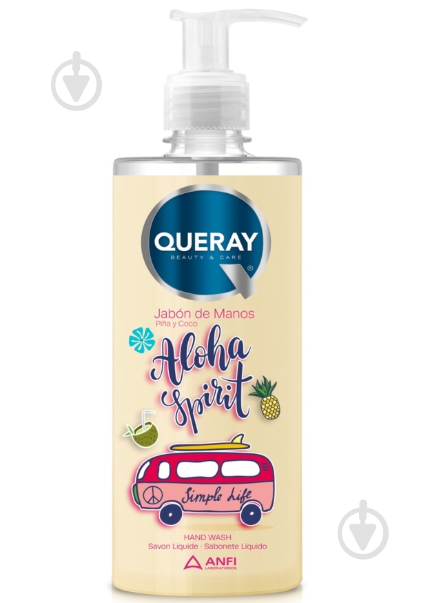 Крем-мыло QUERAY Ананас 500 мл - фото 1