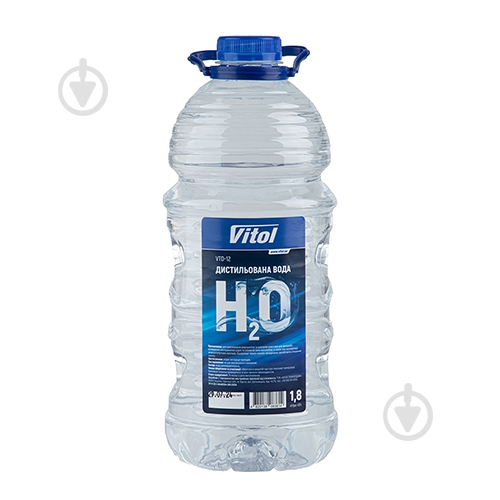 Вода дистилированая Vitol 1,8 л - фото 1