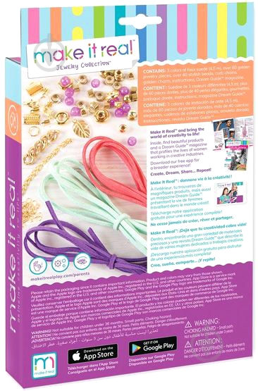 Набір Make it Real для створення шарм-браслетів Золоте сяйво MR1207 - фото 2 Набір Make it Real для створення шарм-браслетів Золоте сяйво MR1207 - фото 2