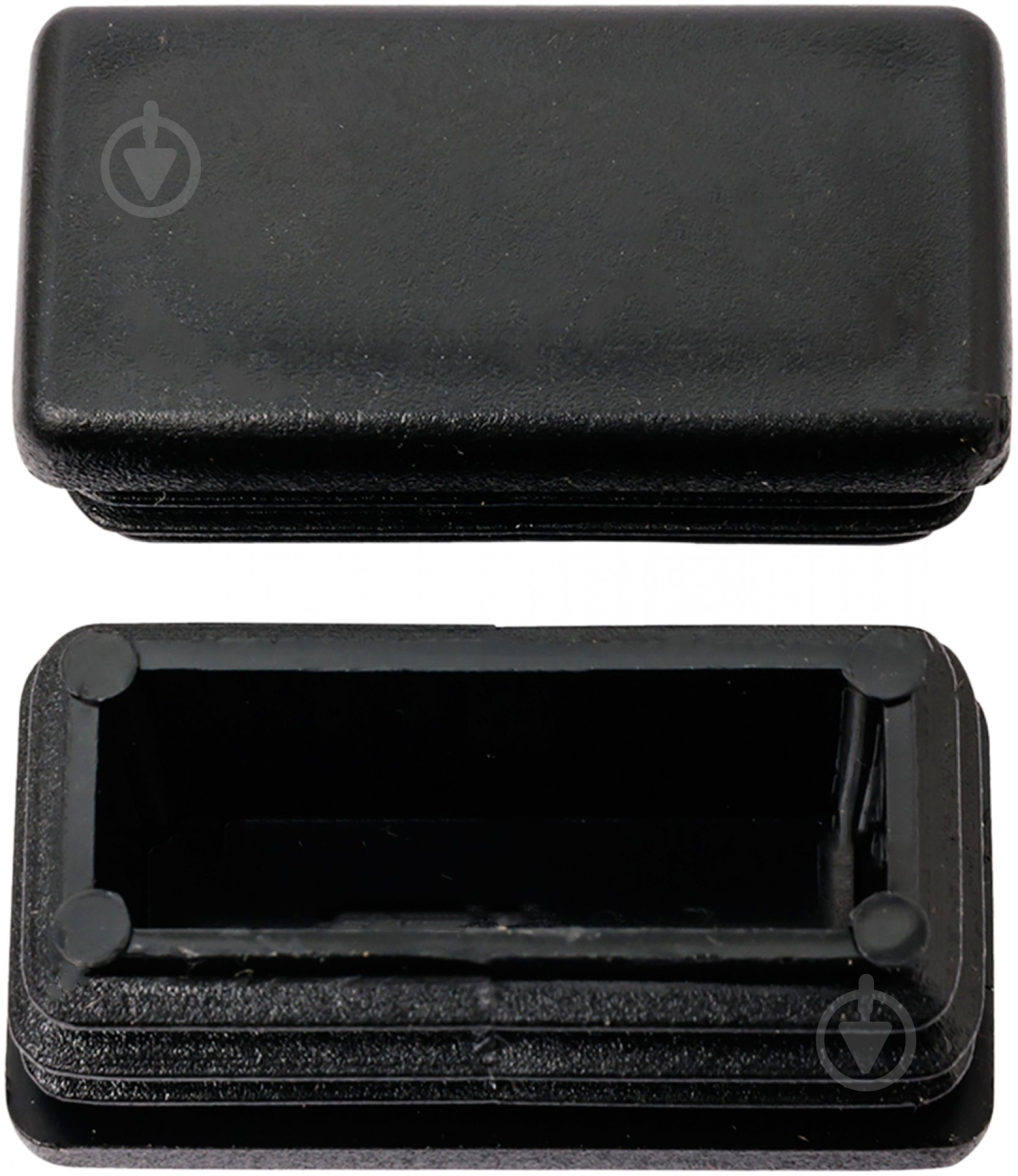 Заглушка прямоугольная Expert Fix черная 4 шт. 50х25 мм внутреняя - фото 1