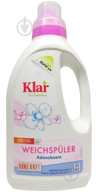 Кондиционер-ополаскиватель Klar Sensitive 0,75 л - фото 1