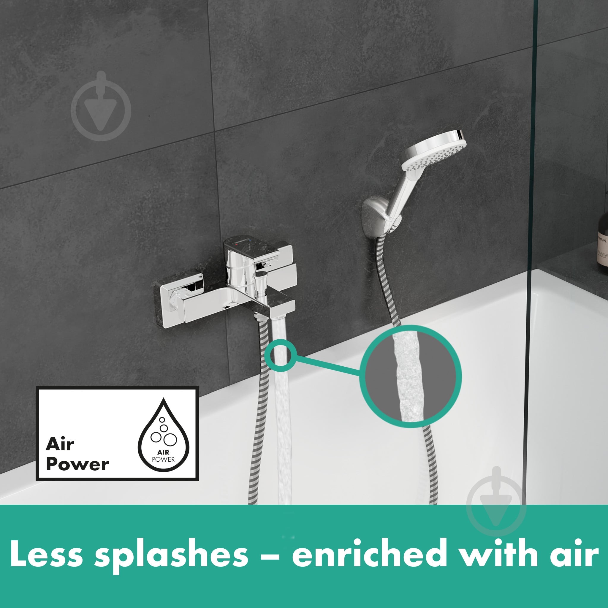Смеситель для ванны Hansgrohe 71450000 - фото 4 Смеситель для ванны Hansgrohe 71450000 - фото 4