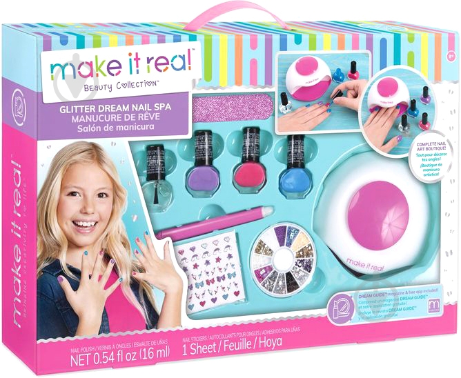 Набір Make it Real для нейл-арту Блискуча мрія - фото 1 Набір Make it Real для нейл-арту Блискуча мрія - фото 1