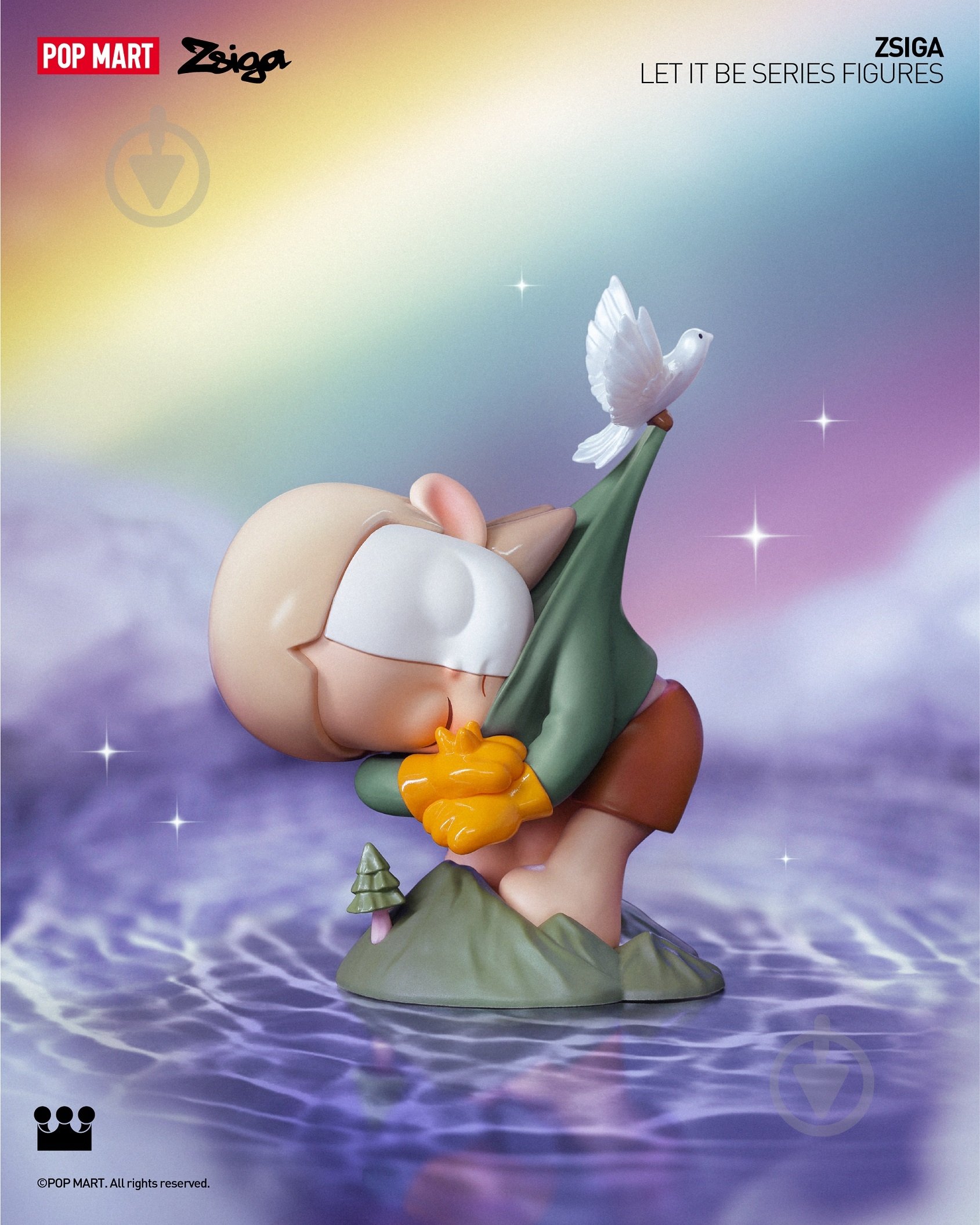 Ігрова фігурка-сюрприз POP MART Zsiga (серія Let It Be) ZLIB-01 - фото 7 Ігрова фігурка-сюрприз POP MART Zsiga (серія Let It Be) ZLIB-01 - фото 7