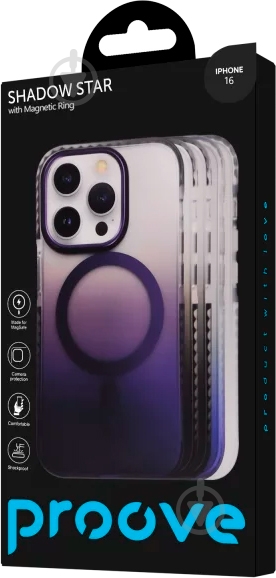 Чехол Proove для Apple iPhone 16 gray (PCSSIP160005) - фото 3