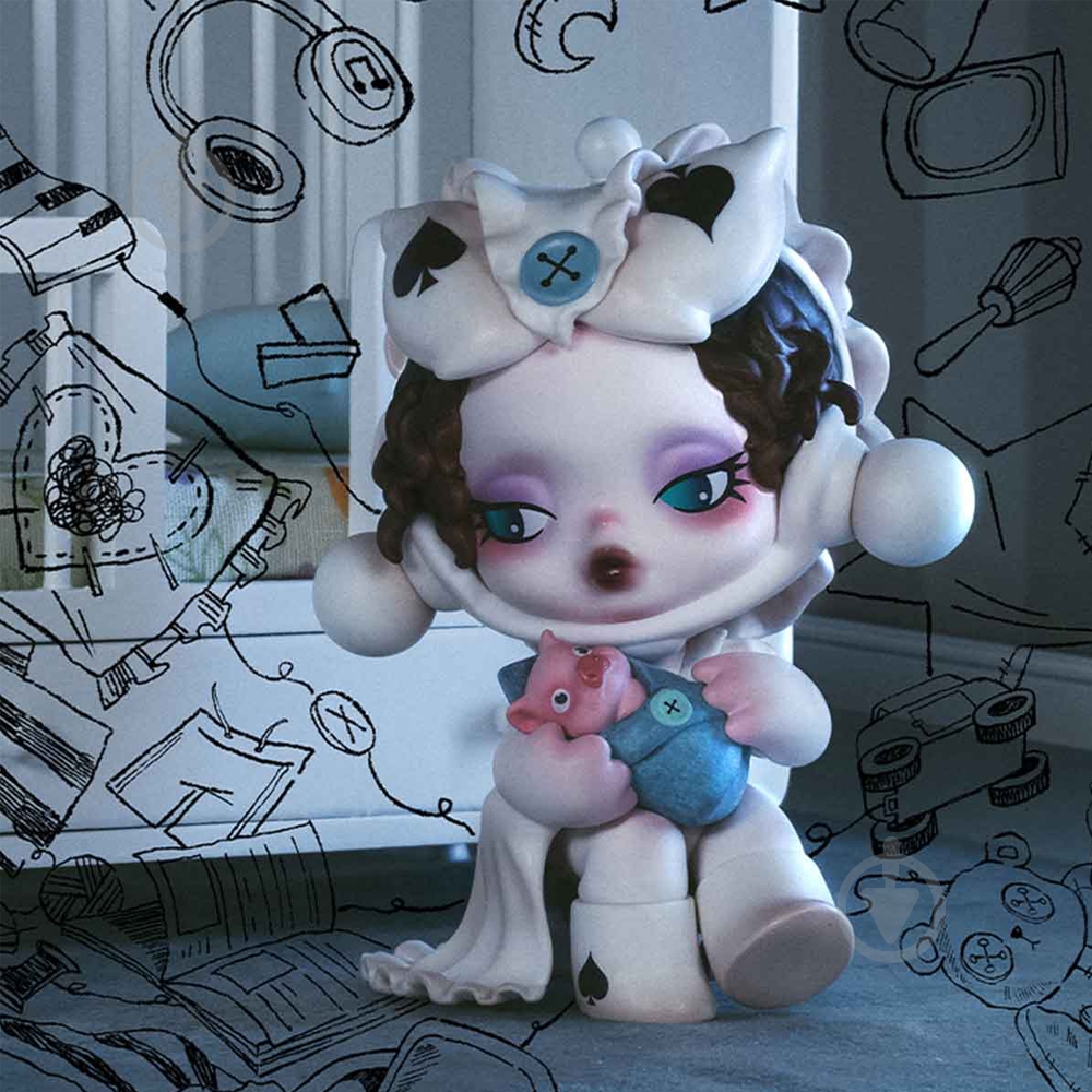ᐉ Игровая фигурка-сюрприз POP MART Skullpanda серия Everyday