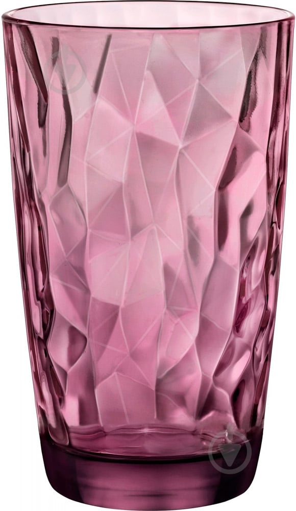 Стакан высокий Bormioli Rocco Diamond Rock Purple 350270M02321990 470 мл 1 шт. - фото 1