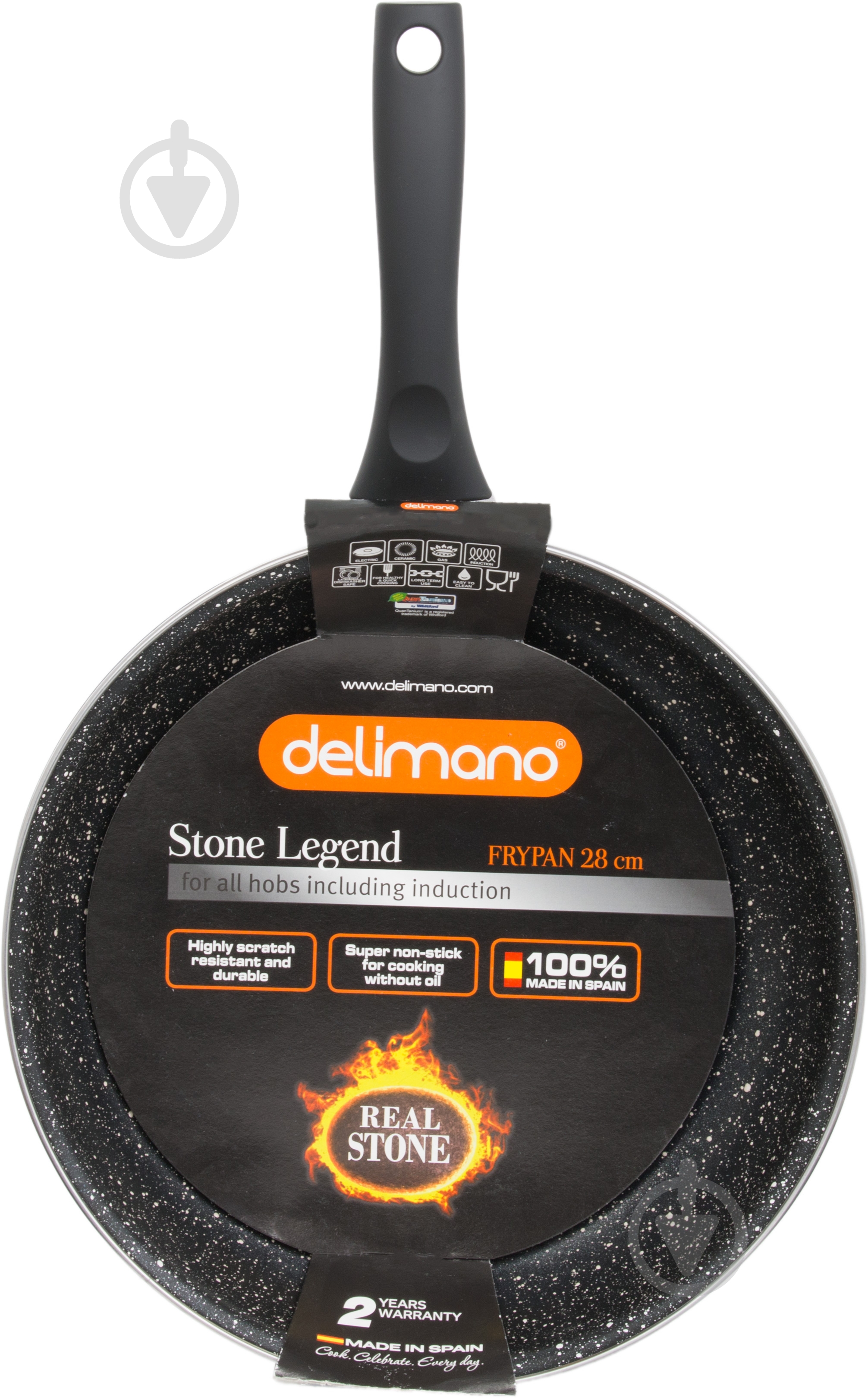 Сковорода Delimano Stone Legend 28 см - фото 2