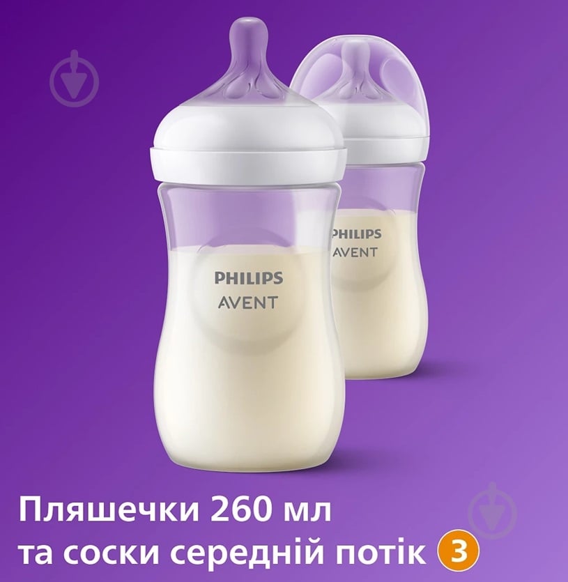 Набор бутылочек Philips Avent Natural SCD838/11 - фото 4