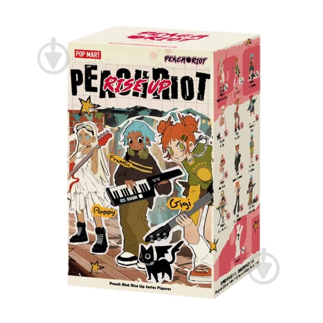 Ігрова фігурка-сюрприз POP MART Peach Riot (серія Rise Up) PRRU-01 - фото 1 Ігрова фігурка-сюрприз POP MART Peach Riot (серія Rise Up) PRRU-01 - фото 1
