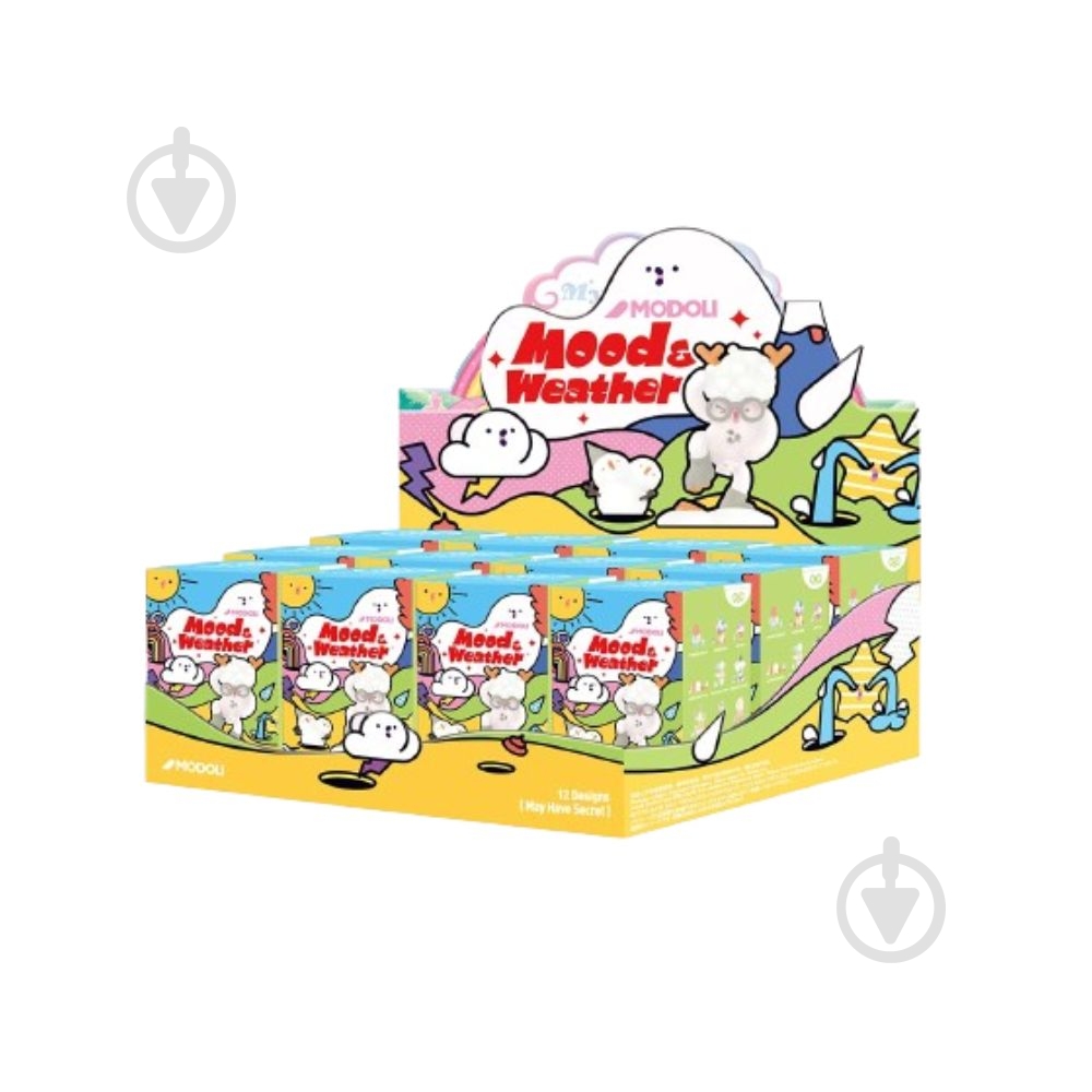 Ігрова фігурка-сюрприз POP MART Modoli (серія Mood & Weather) MDW-01 - фото 16 Ігрова фігурка-сюрприз POP MART Modoli (серія Mood & Weather) MDW-01 - фото 16