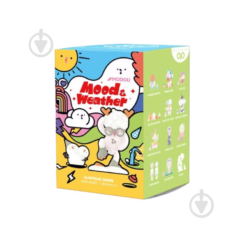 Ігрова фігурка-сюрприз POP MART Modoli (серія Mood & Weather) MDW-01 - фото 1 Ігрова фігурка-сюрприз POP MART Modoli (серія Mood & Weather) MDW-01 - фото 1