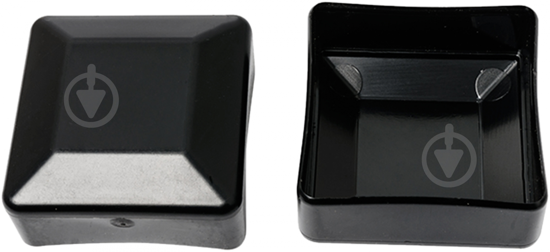 Заглушка квадратна Expert Fix чорна 4 шт. 50х50 мм зовнішня - фото 1