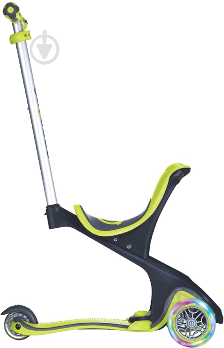 Самокат Globber Evo Comfort Lights 5 в 1 зеленый 459-106 - фото 2