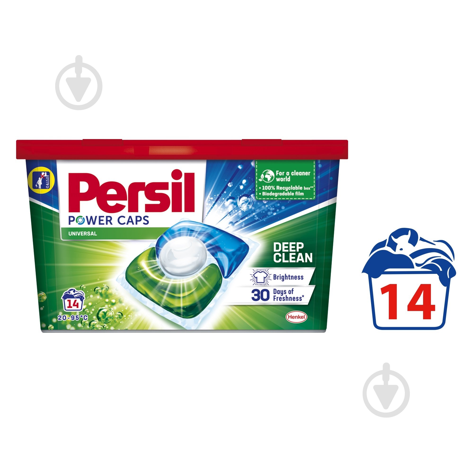 Капсулы для машинной стирки Persil Universal 14 шт. - фото 1