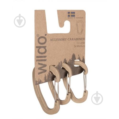 Карабін Набір WILDO® (3 ШТ.) [120] COYOTE - фото 1