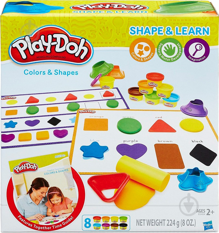 Игровой набор Hasbro Play-Doh Цвета и фигуры B3404 - фото 1