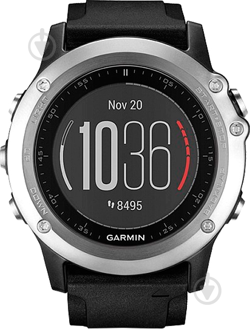 Смарт-часы Garmin Fenix 3 black - фото 1
