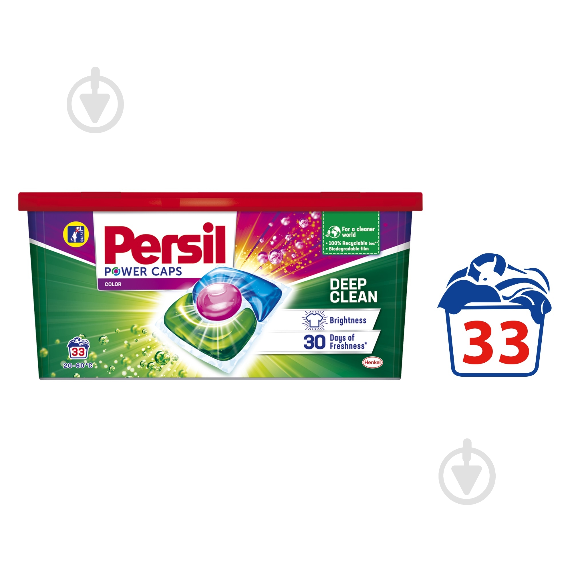 Капсулы для машинной стирки Persil Color 33 шт. - фото 1