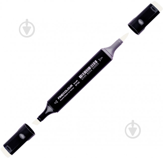 Маркер спиртовой FINECOLOUR EF102-250 bcds серый №1 - фото 1
