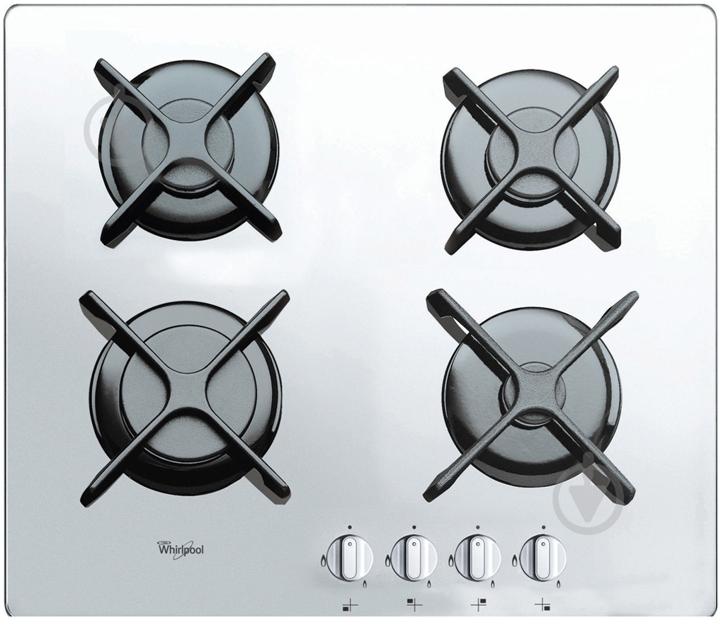 Варочная поверхность газовая Whirlpool GOR 6414 WH - фото 1