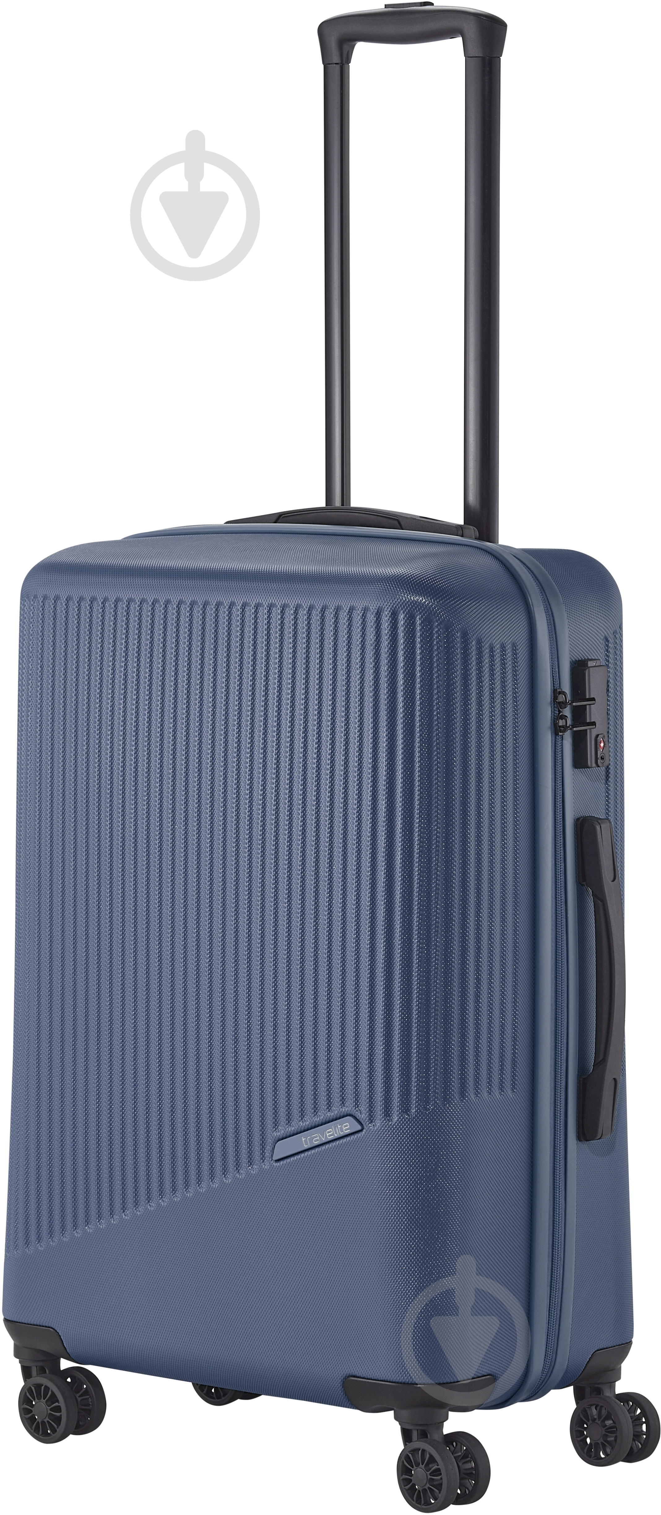 Чемодан Travelite 65 л синий TL072348-25 - фото 1