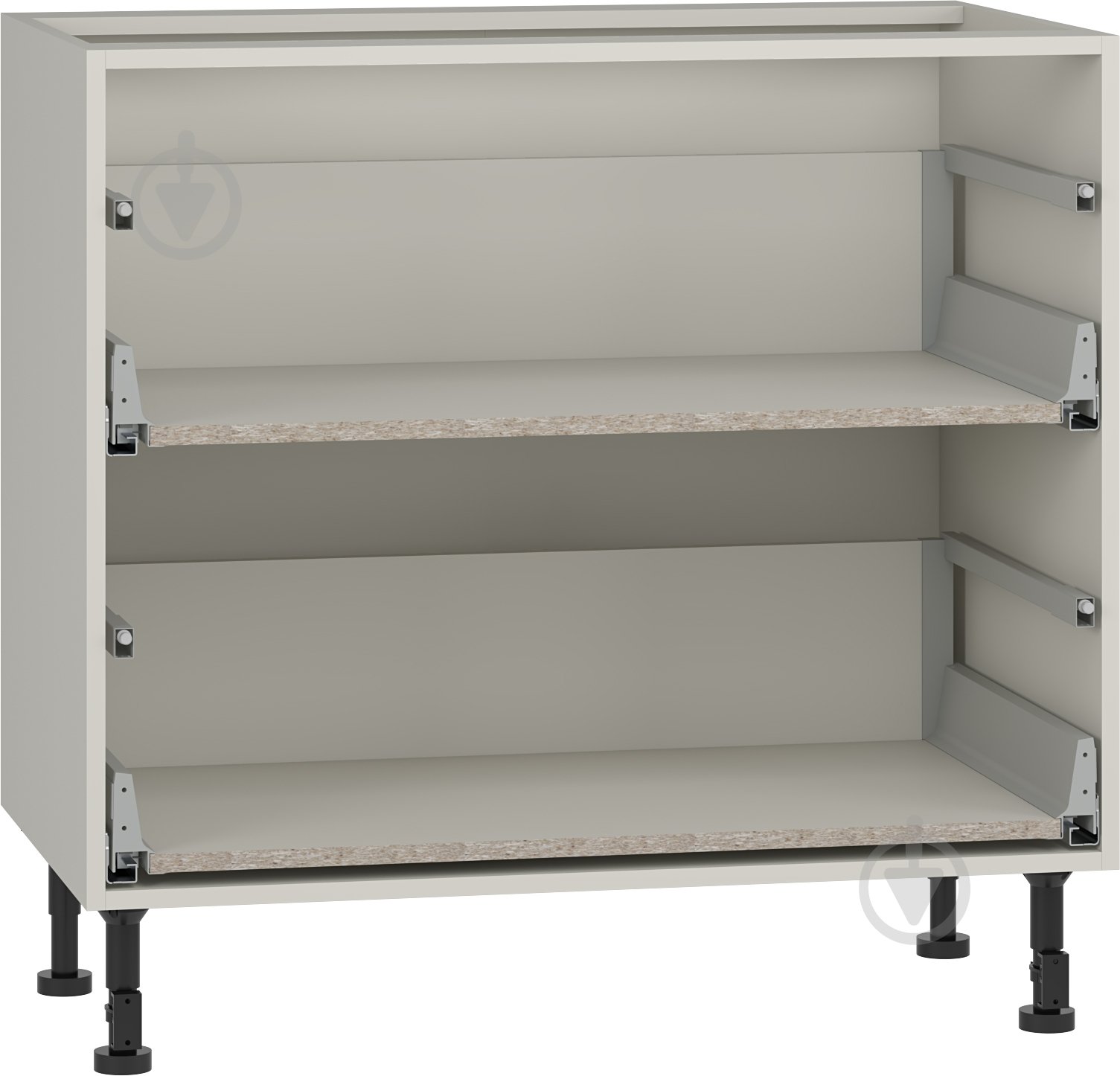 Тумба нижняя Грейд с 2-мя ящиками тандембоксами/Оптимум 900x870x525 мм фунго - фото 1