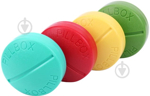 Таблетница MVM на 4 отделения в ассортименте PC-15 COLOR - фото 1 Таблетница MVM на 4 отделения в ассортименте PC-15 COLOR - фото 1