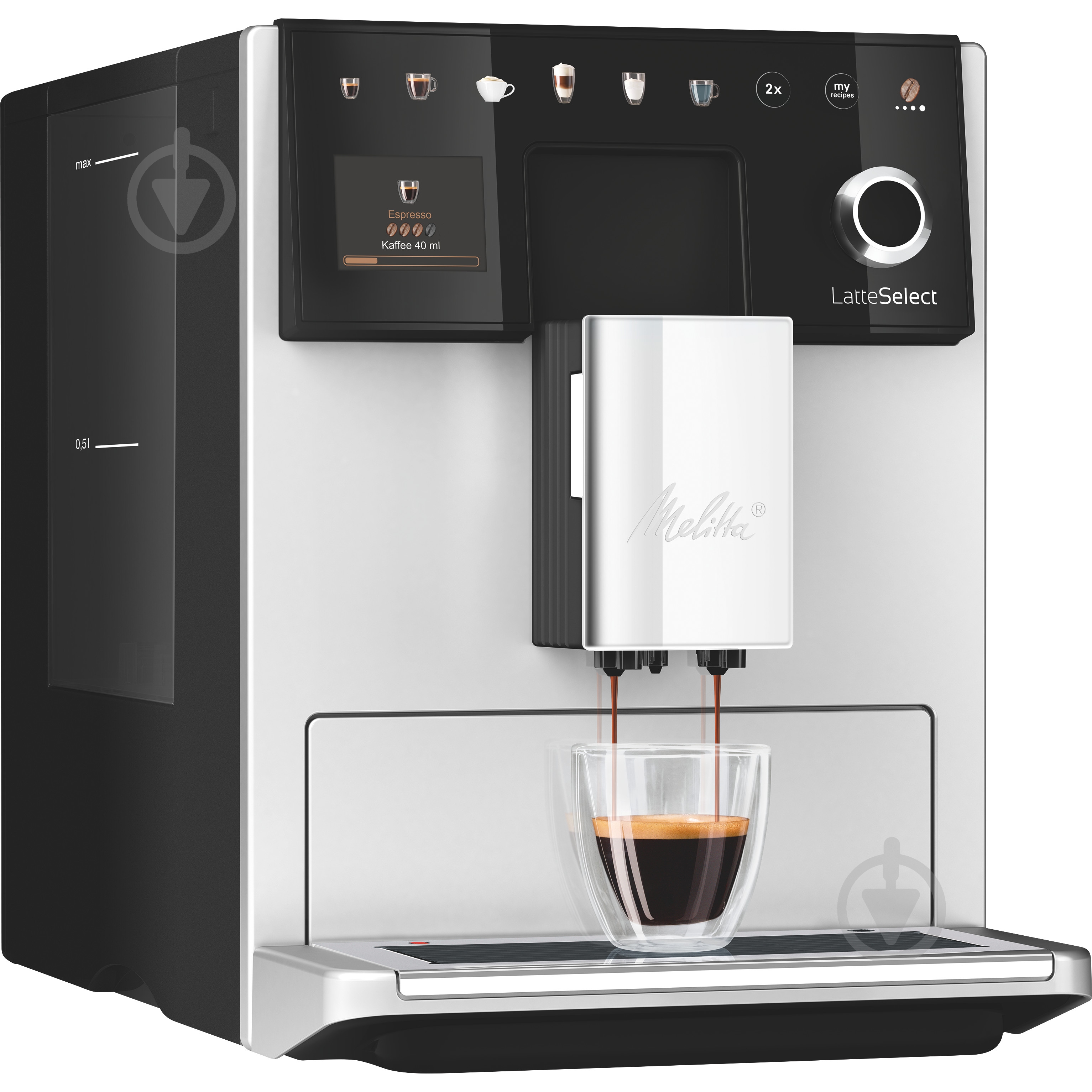 Кофемашина Melitta F630-211 Latte Select Silver - фото 3