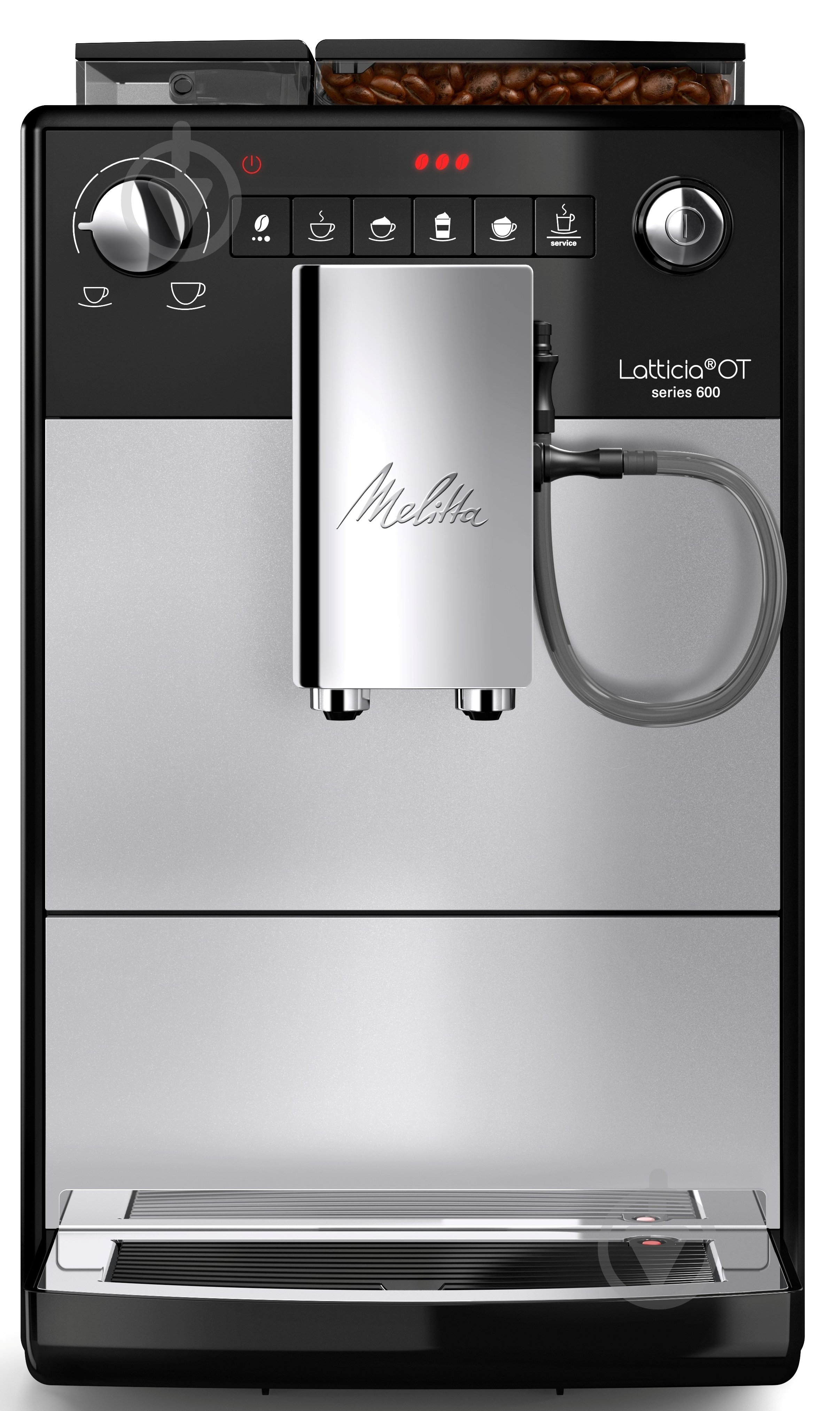 Кофемашина Melitta F300-101 Latticia OT Silver - фото 1