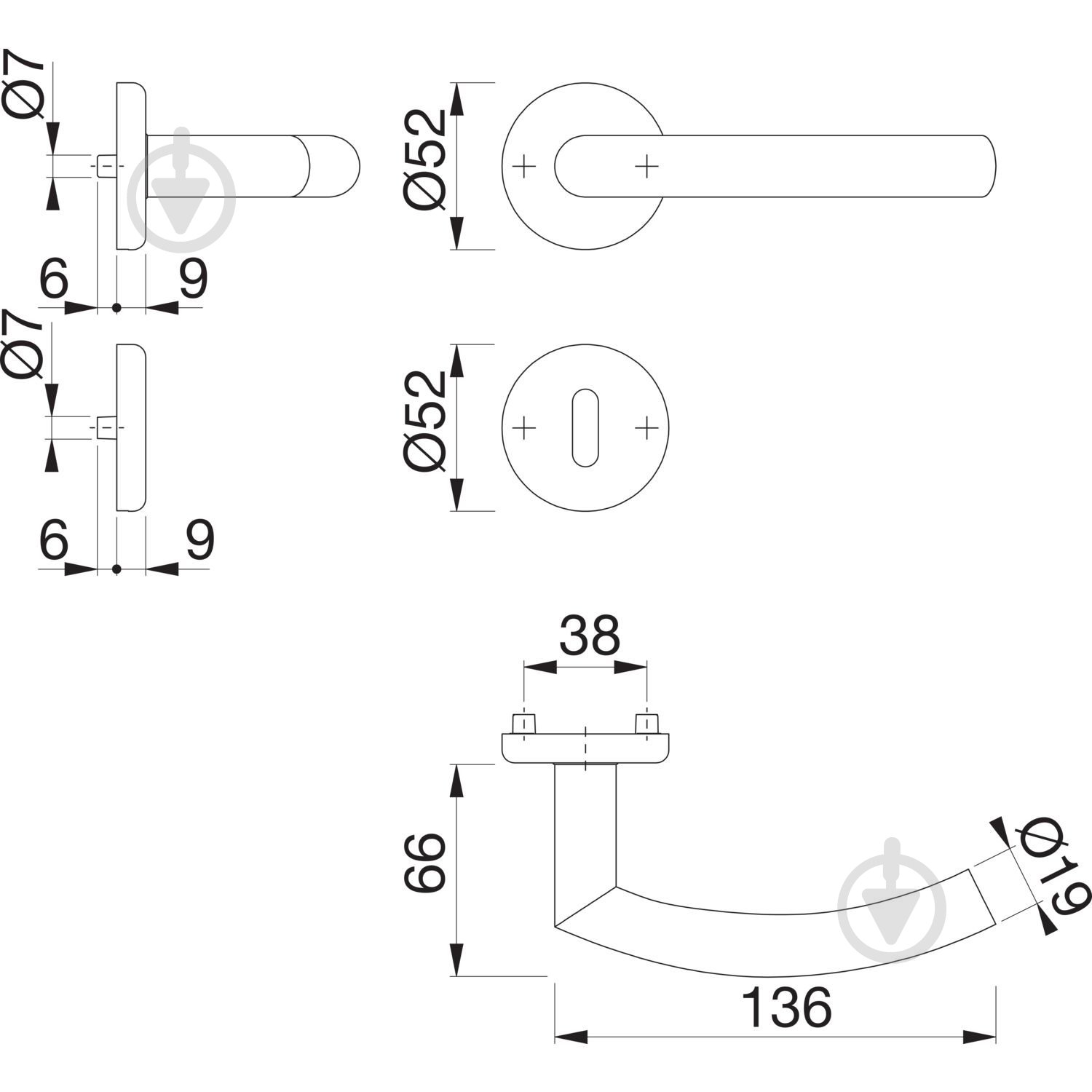 Ручка на розетке Hoppe alta 3880824 нержавеющая сталь f69 902.92.210 PZ сатин - фото 2 Ручка на розетке Hoppe alta 3880824 нержавеющая сталь f69 902.92.210 PZ сатин - фото 2