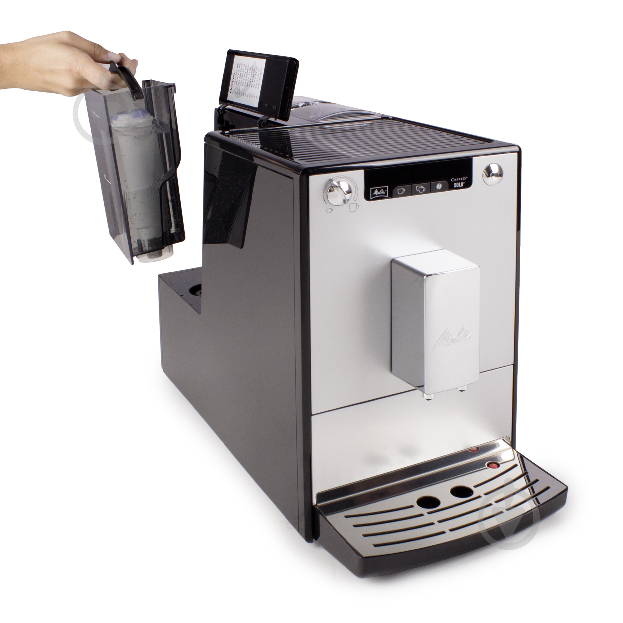 Кофемашина Melitta E950-203 Solo Silver-Black - фото 5 Кофемашина Melitta E950-203 Solo Silver-Black - фото 5