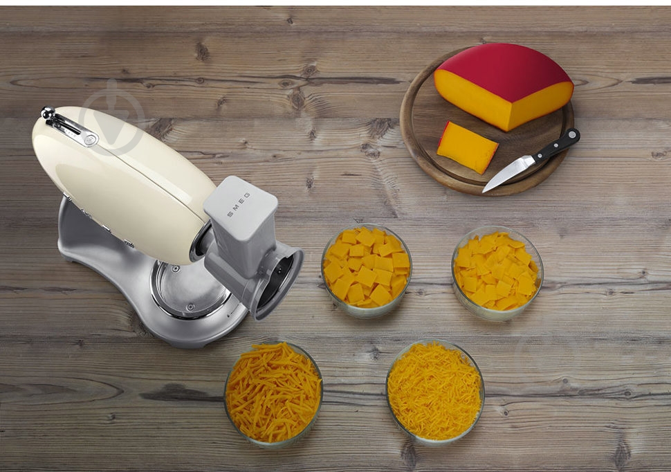 Насадка Smeg Слайсер - терка для SMF01 (SMSG01) - фото 5