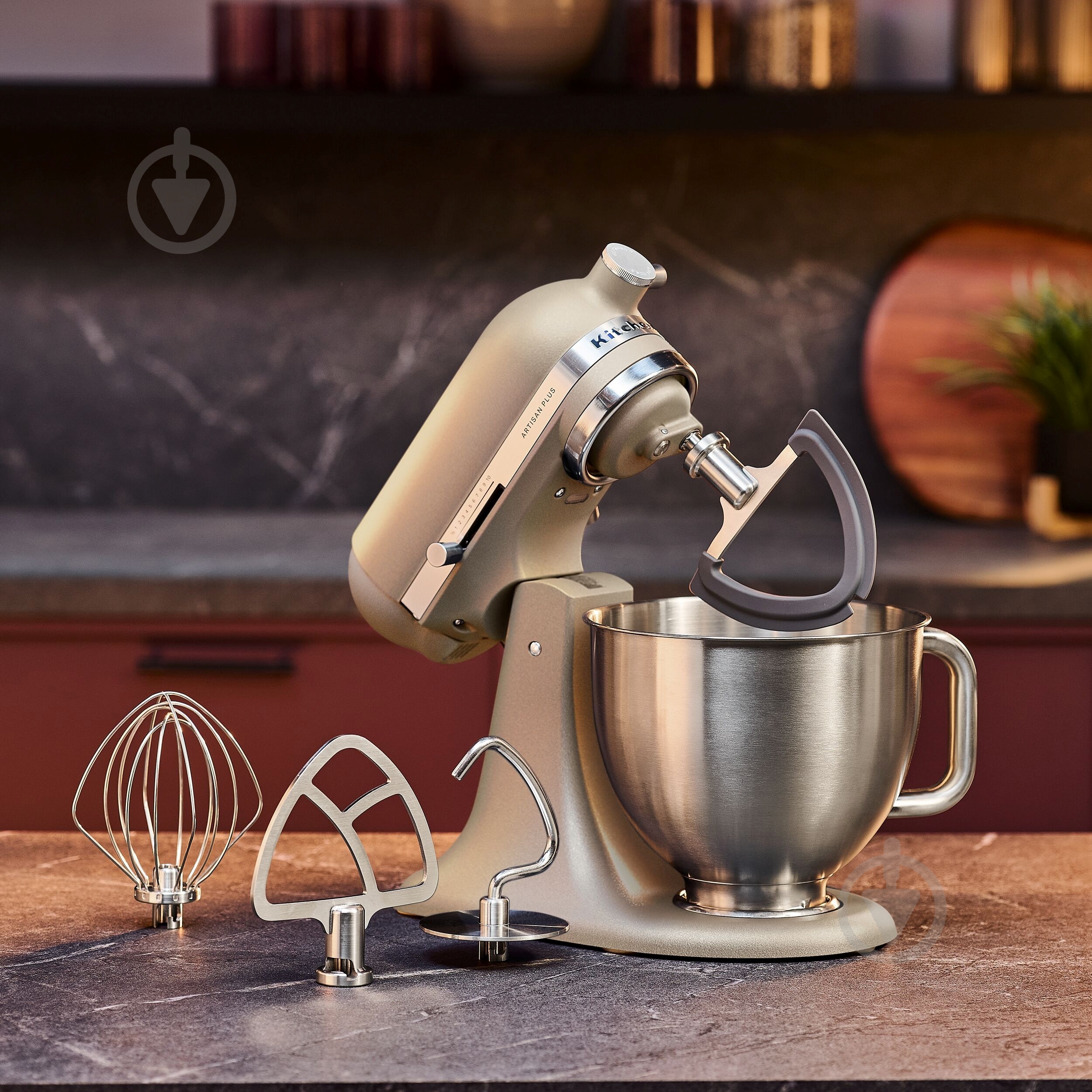 KitchenAid 5KSM50PKVEOC Artisan Plus 4,7 л песочный овес - фото 2