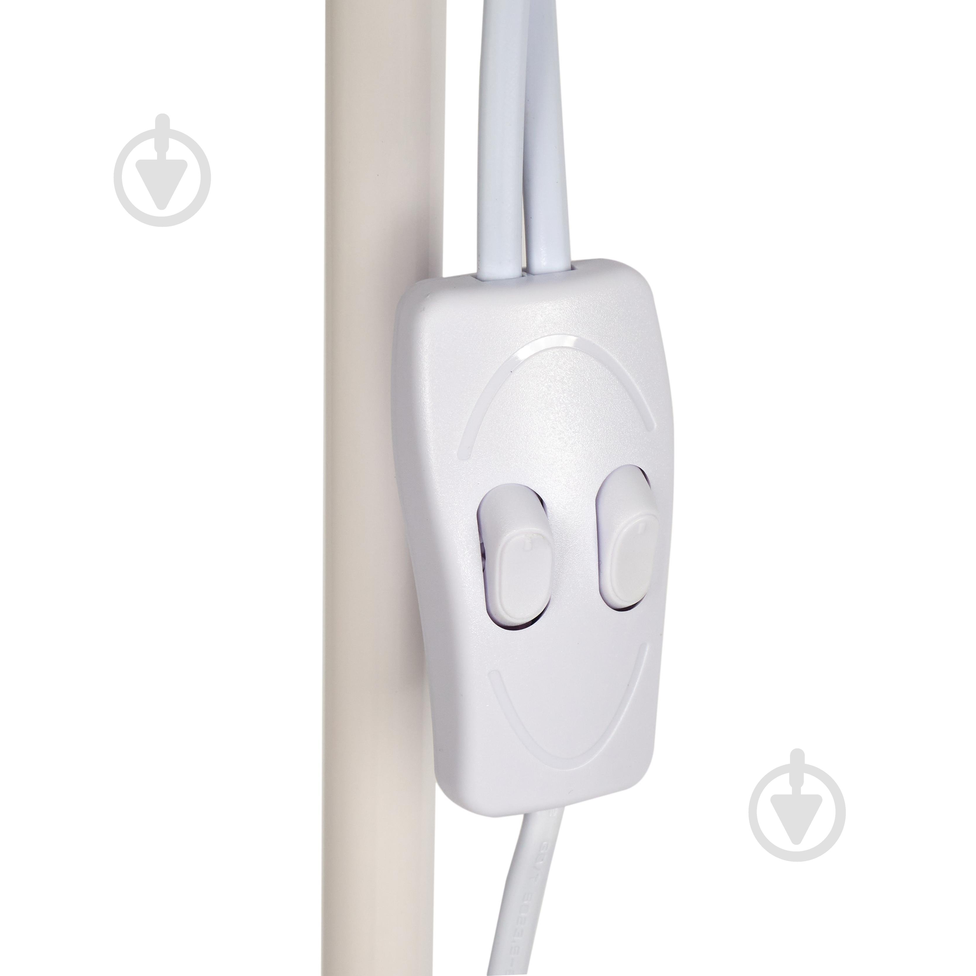 Торшер Berger 1050-FL-2 White 40 Вт Е27 1050-FL-2 White - фото 6