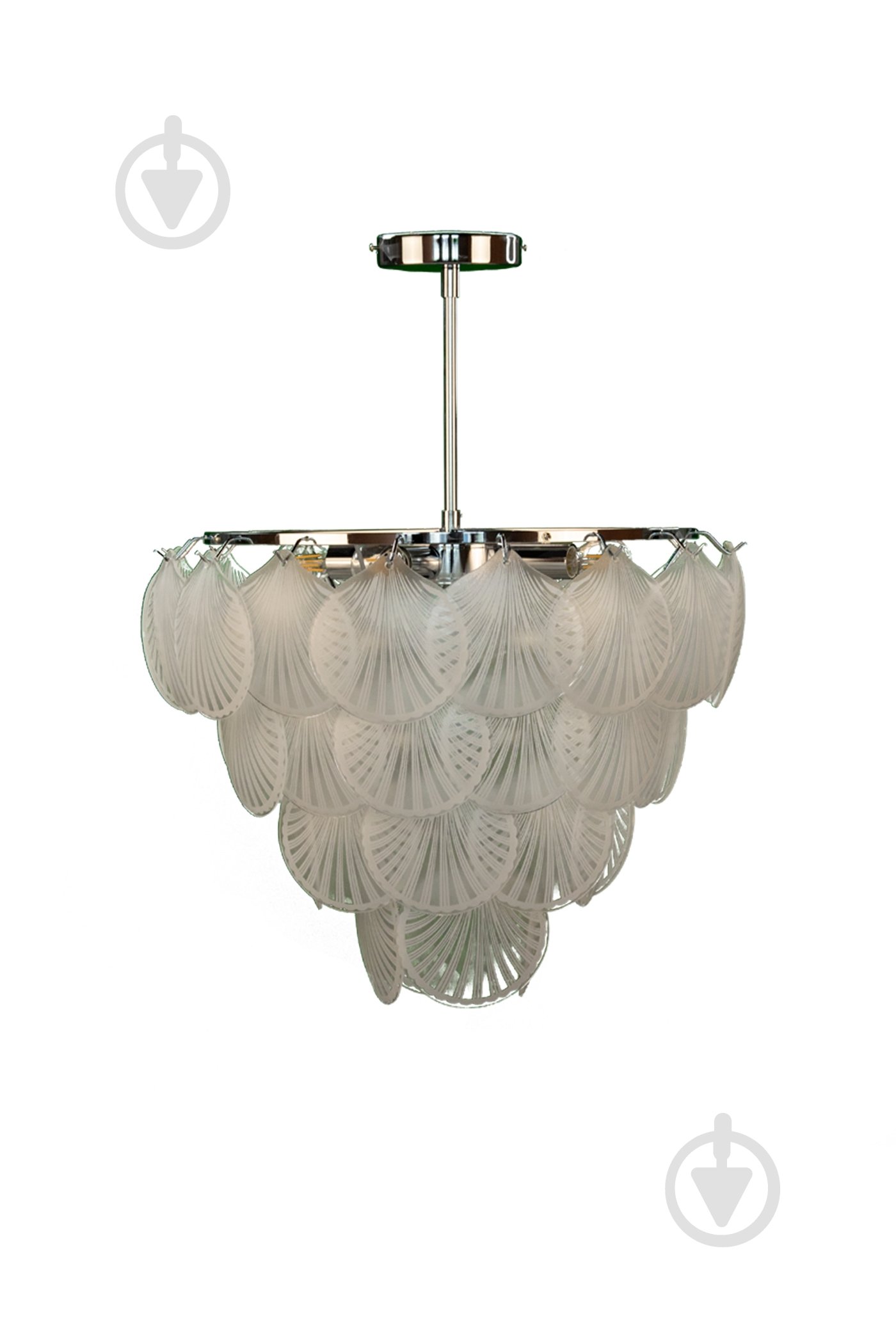 Люстра подвесная Right Selection 6x60 Вт E14 хром RS-3568-4-2 - фото 1