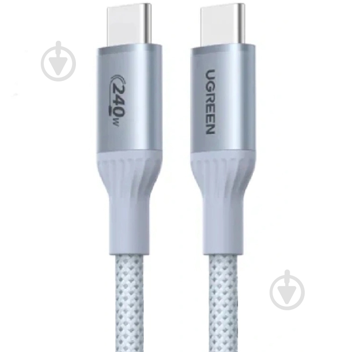 USB-кабель UGREEN 3.1 Type-C M-M 240W (5A) L534 1 м синий (75731) - фото 1