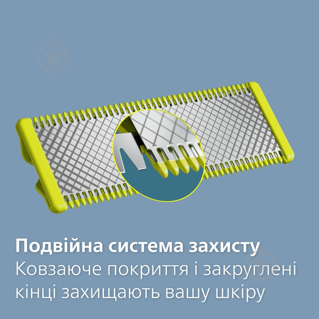 Лезвия сменные Philips OneBlade Face + Body QP620/50 - фото 10