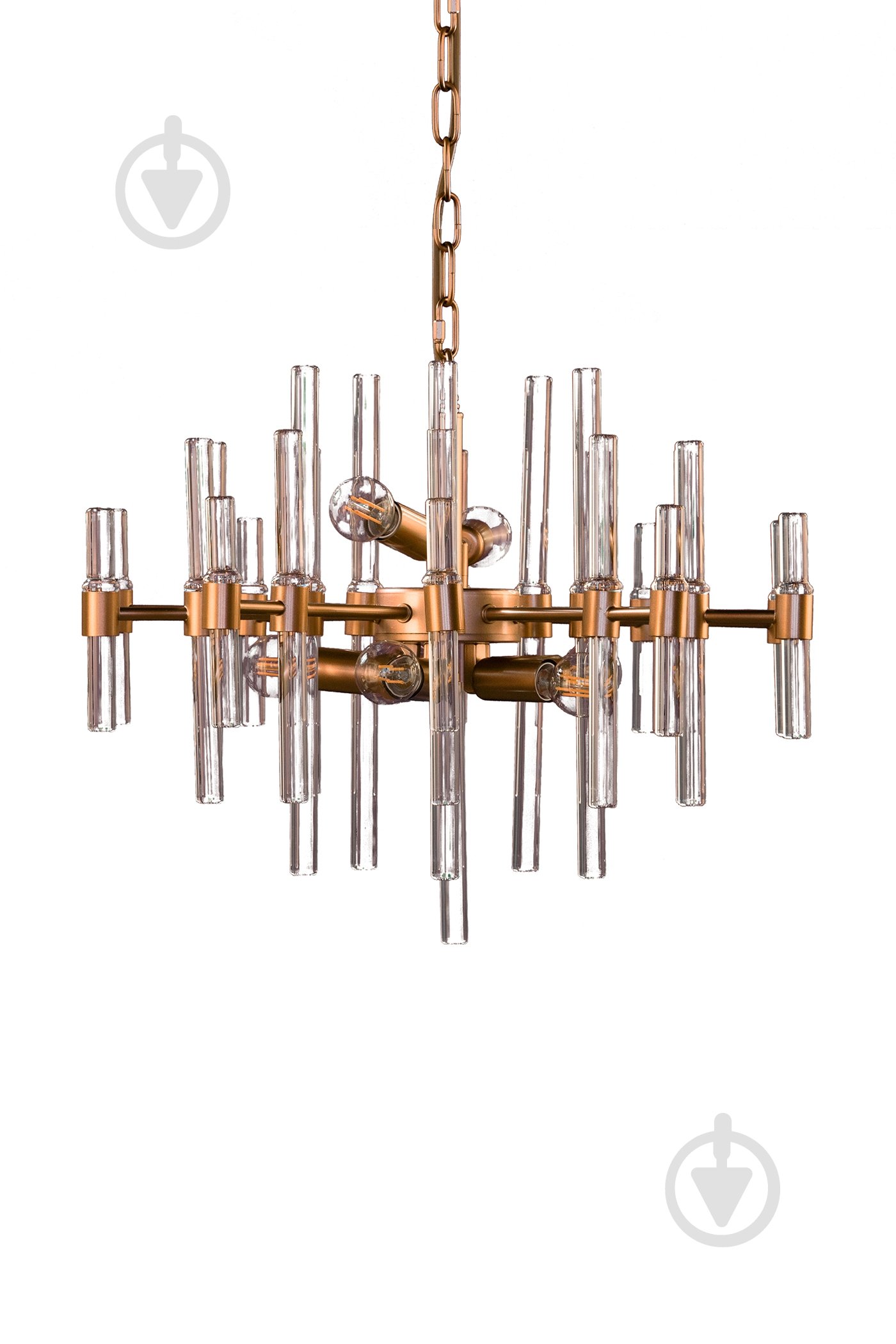 Люстра подвесная Right Selection 7x60 Вт E14 золотой RS-3570-5-2A - фото 1