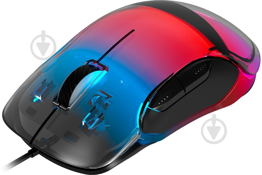 Мышь Canyon Braver GM-728 RGB Crystal Gaming black (CND-SGM728) - фото 3 Мышь Canyon Braver GM-728 RGB Crystal Gaming black (CND-SGM728) - фото 3