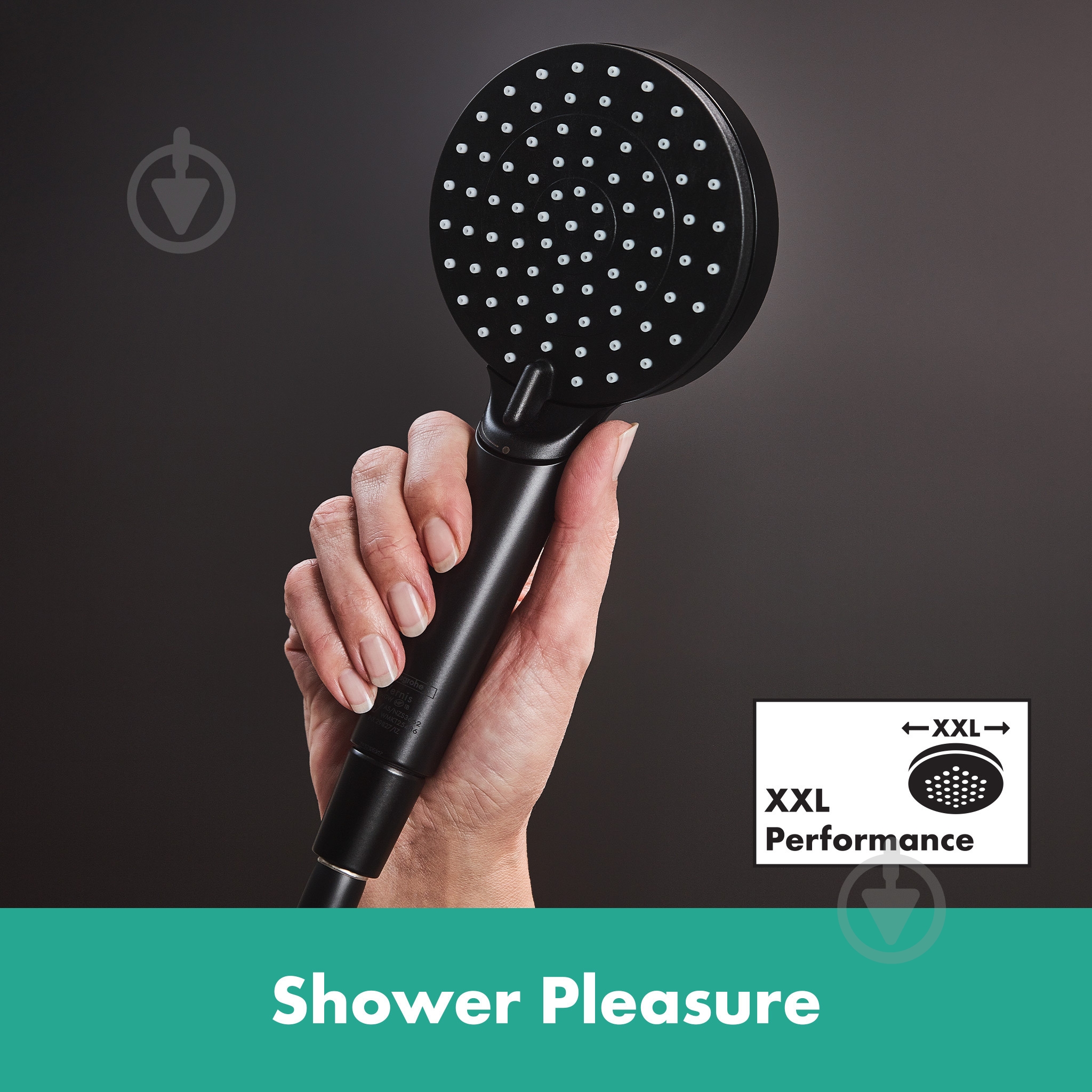 Ручной душ Hansgrohe Vernis Blend EcoSmart 26340670 - фото 12 Ручной душ Hansgrohe Vernis Blend EcoSmart 26340670 - фото 12