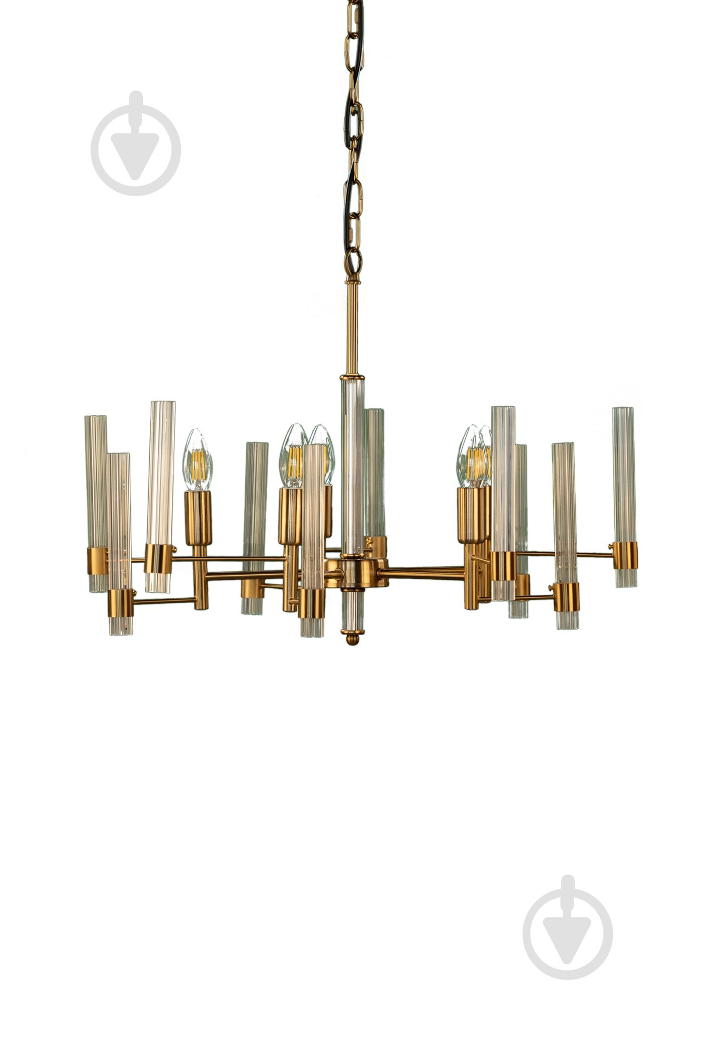 Люстра подвесная Right Selection 7x60 Вт E14 золотой RS-3746-5B - фото 1